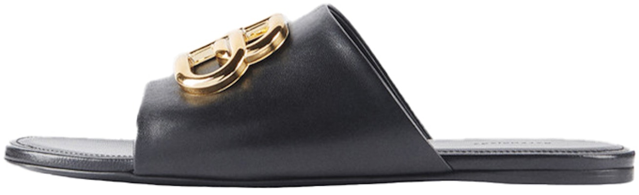 (Women) Balenciaga Oval Mules Black 604061WA8F91088 Buy (Women) Balenciaga Oval Mules Black 604061WA8F91088