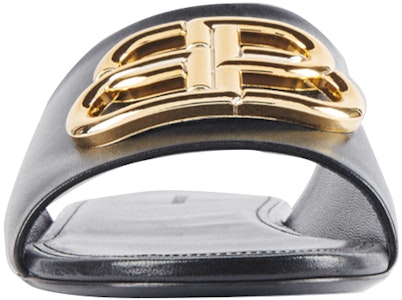 (W) 巴黎世家椭圆拖鞋黑色 604061WA8F91088 Lookbook (W) 巴黎世家椭圆拖鞋黑色 604061WA8F91088