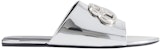 (W) Sandal Balenciaga Oval Perak 614968W2AD18081