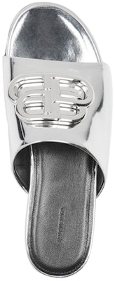 (Women) Balenciaga Oval Sandals Silver 614968W2AD18081 Purchase (Women) Balenciaga Oval Sandals Silver 614968W2AD18081