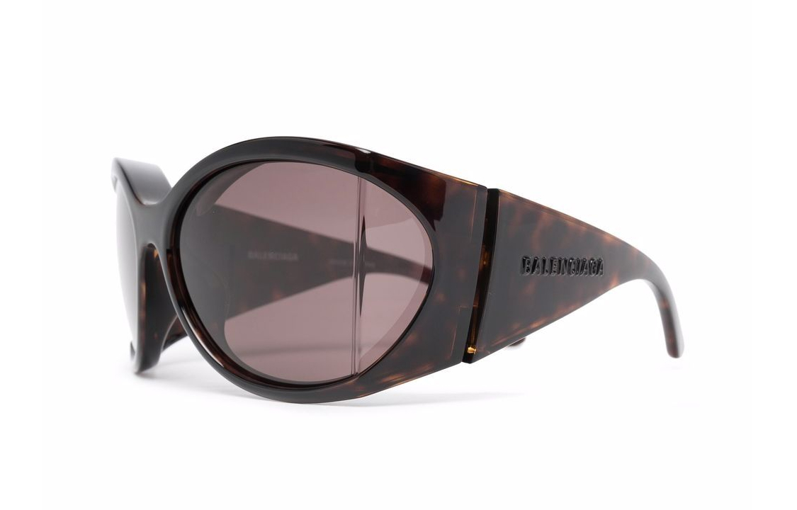 Order (W) Kacamata Hitam Oversized Cat-Eye Balenciaga Wanita. BB0154S002