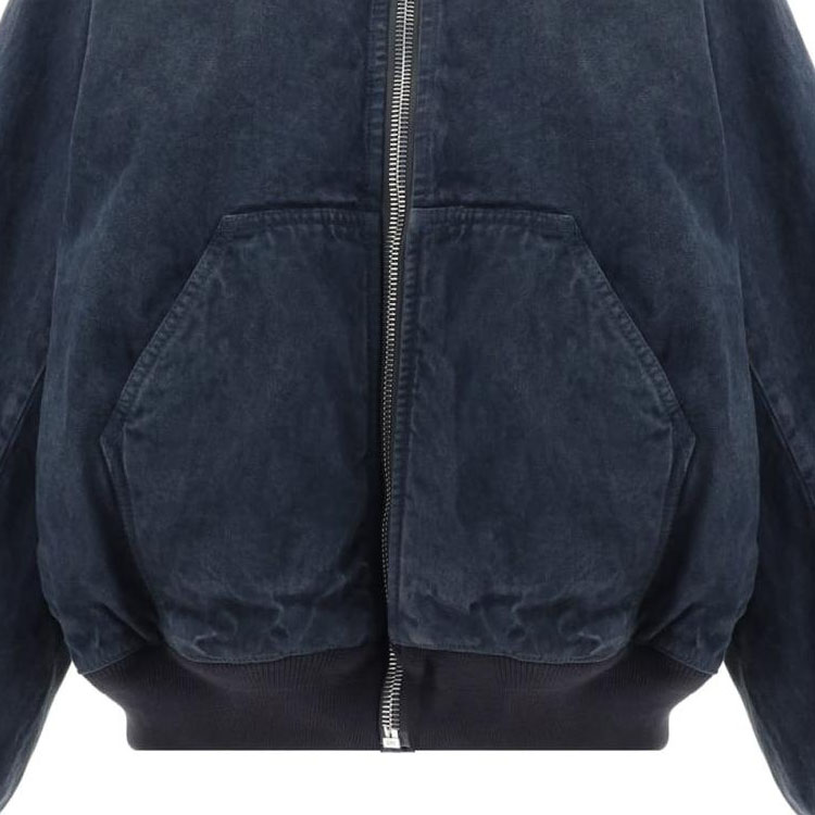 (Women) Balenciaga Oversized Logo Hoodie Jacket in Dark Grey 790472TQW562966 圖 5