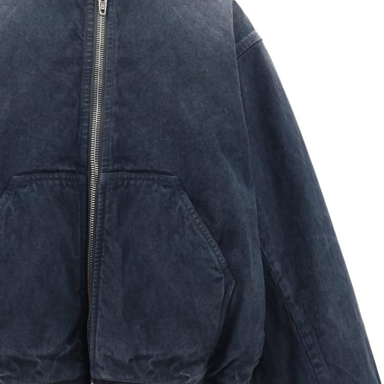 (Women) Balenciaga Oversized Logo Hoodie Jacket in Dark Grey 790472TQW562966 圖 6