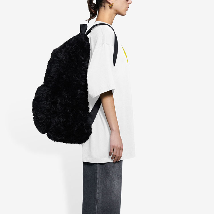 (Women) Balenciaga Oversized White T-Shirt with Melted Smiley Print. 641655TKVA18639 圖 6