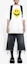 Sizing (W) バレンシアガ オーバーサイズ ホワイトTシャツ メルテッドスマイリープリント 641655TKVA18639