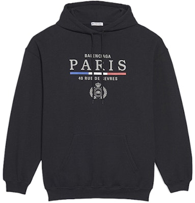 (W) 巴黎世家巴黎旗艦店羊毛套頭衛衣黑色 578135TGV681000 Order (W) 巴黎世家巴黎旗艦店羊毛套頭衛衣黑色 578135TGV681000