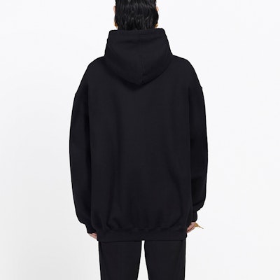 (W) 巴黎世家巴黎旗艦店羊毛套頭衛衣黑色 578135TGV681000 Details for (W) 巴黎世家巴黎旗艦店羊毛套頭衛衣黑色 578135TGV681000