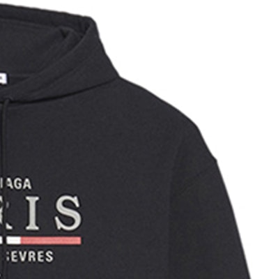 (W) 巴黎世家巴黎旗艦店羊毛套頭衛衣黑色 578135TGV681000 Cheap (W) 巴黎世家巴黎旗艦店羊毛套頭衛衣黑色 578135TGV681000