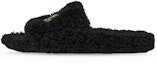 Buy (W) Balenciaga Paris Furry Slide 'Hitam' 654261W2DO31080