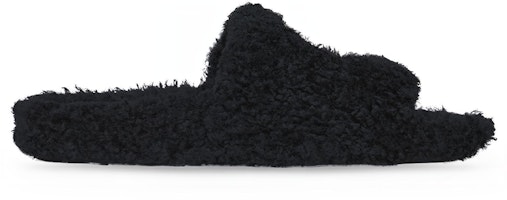(W) Balenciaga Paris Furry Slide 'Negro' 654261W2DO31080 Order (W) Balenciaga Paris Furry Slide 'Negro' 654261W2DO31080