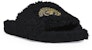 (W) Balenciaga Paris Furry Slide 'Hitam' 654261W2DO31080