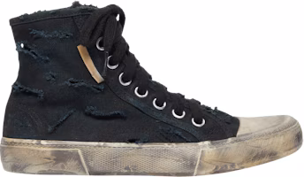 (Women) Balenciaga Paris High 'Destroyed - Black' 726175-W3RCD-1010 (Women) Balenciaga Paris High 'Destroyed - Black' 726175-W3RCD-1010
