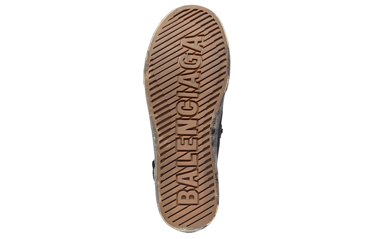 Shop （女性）巴黎世家 巴黎高帮 "破壞風 - 黑色" 726175-W3RCD-1010