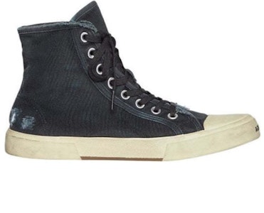 (W) Balenciaga Paris High 'Destruido - Negro Blanco' 688756W3RC11090 Order (W) Balenciaga Paris High 'Destruido - Negro Blanco' 688756W3RC11090