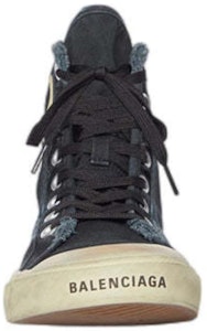 (W) Balenciaga Paris High 'Destruido - Negro Blanco' 688756W3RC11090 Lookbook (W) Balenciaga Paris High 'Destruido - Negro Blanco' 688756W3RC11090