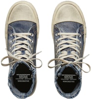 (女性)巴黎世家高幫“破壞 - 牛仔布” 688756-W3RCL-4090 Purchase (女性)巴黎世家高幫“破壞 - 牛仔布” 688756-W3RCL-4090