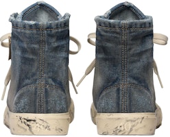 (女性)巴黎世家高幫“破壞 - 牛仔布” 688756-W3RCL-4090 Details for (女性)巴黎世家高幫“破壞 - 牛仔布” 688756-W3RCL-4090