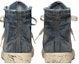 Details for (W) Balenciaga Paris High 'Destroyed - Denim' Lelaki Kasut Tinggi Label Gaya 688756-W3RCL-4090