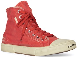 (W) Balenciaga Paris High 'Hancur - Merah' 688756-W3RC1-6090 Order (W) Balenciaga Paris High 'Hancur - Merah' 688756-W3RC1-6090