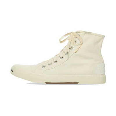 (W) Balenciaga Paris High 'Destroyed - White'