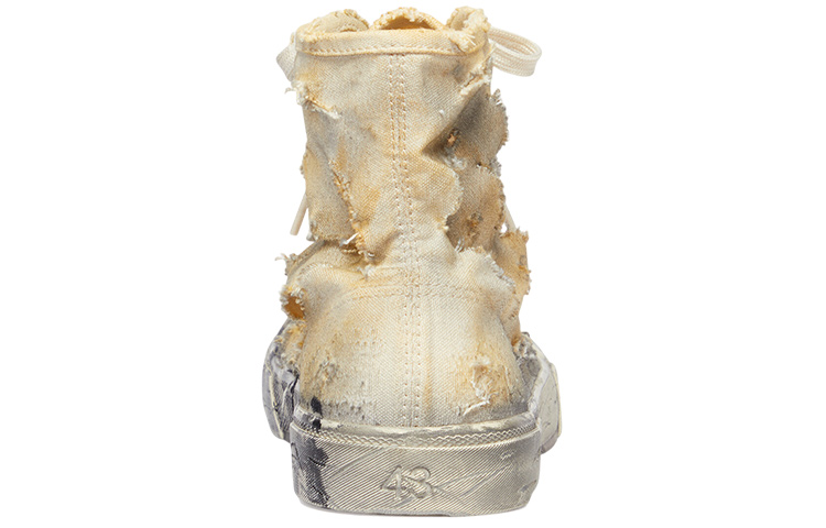 Lookbook (W) Balenciaga Paris High 'Destroyed - Putih' 726175-W3RCD-9010