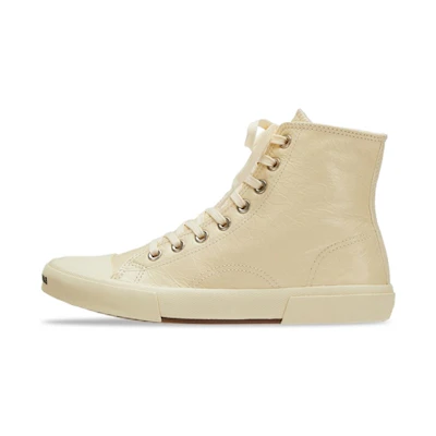 (W) Balenciaga Paris High Top Trainers White