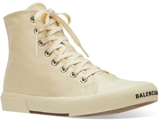 (W) Balenciaga Paris High Top Trainers Putih 688756W3RCA9090 Lookbook (W) Balenciaga Paris High Top Trainers Putih 688756W3RCA9090