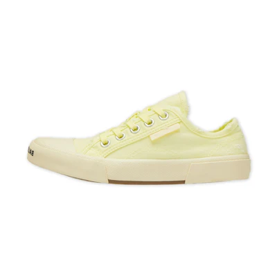 (W) Balenciaga Paris Lace-Up Low 'Fashion Yellow'