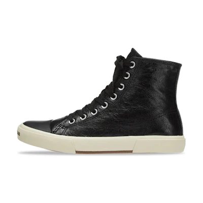(W) Balenciaga Paris High 'Black Arena Lambskin'