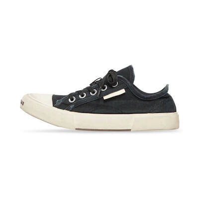(W) Balenciaga Paris Low 'Black White'