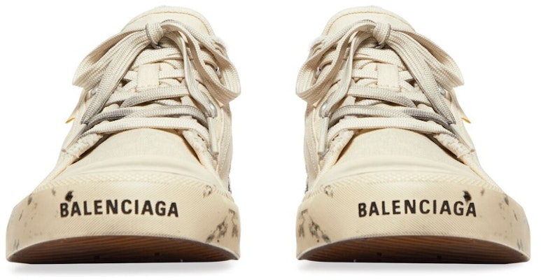 (W) Balenciaga Paris Kasut Rendah 'Kapas Putih Rosak dan Getah dengan Grafiti' 688757W3RR59010 Purchase (W) Balenciaga Paris Kasut Rendah 'Kapas Putih Rosak dan Getah dengan Grafiti' 688757W3RR59010