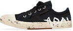 Buy (W) Balenciaga Paris Low Top Graffiti Sneakers 'Hitam Putih Kapas Rosak' 688757W3RR51099
