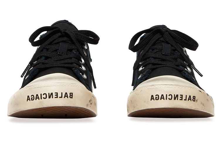 Purchase (W) 巴黎世家 黑白涂鸦低帮破坏棉运动鞋 688757W3RR51099