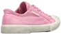 (W) Sneakers Rendah Balenciaga Paris 'Pink Cotton Pudar & Getah Putih' 688757W3RC25590