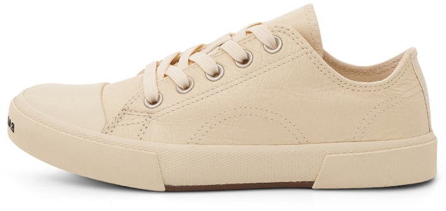 巴黎世家 Paris 棉布 低幫繫帶 時尚板鞋 女款 白色 Buy 巴黎世家 Paris 棉布 低幫繫帶 時尚板鞋 女款 白色