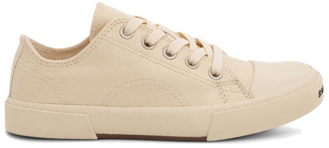 巴黎世家 Paris 棉布 低幫繫帶 時尚板鞋 女款 白色 Order 巴黎世家 Paris 棉布 低幫繫帶 時尚板鞋 女款 白色