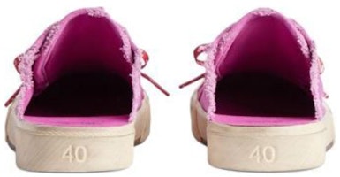 Balenciaga巴黎世家巴黎 圓頭套腳 防磨包頭拖鞋 女款 粉紅色 Purchase Balenciaga巴黎世家巴黎 圓頭套腳 防磨包頭拖鞋 女款 粉紅色