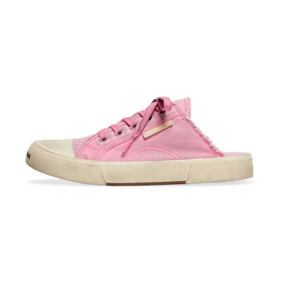 (W) Balenciaga Paris Mule in 'Pink'