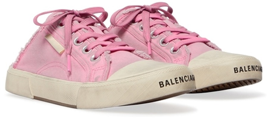(W) Balenciaga Paris Mule 'Pink' Sepatu Wanita 693952W3RC35590 Lookbook (W) Balenciaga Paris Mule 'Pink' Sepatu Wanita 693952W3RC35590
