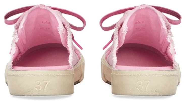 (W) Balenciaga Paris Mule 'Pink' Sepatu Wanita 693952W3RC35590 Details for (W) Balenciaga Paris Mule 'Pink' Sepatu Wanita 693952W3RC35590
