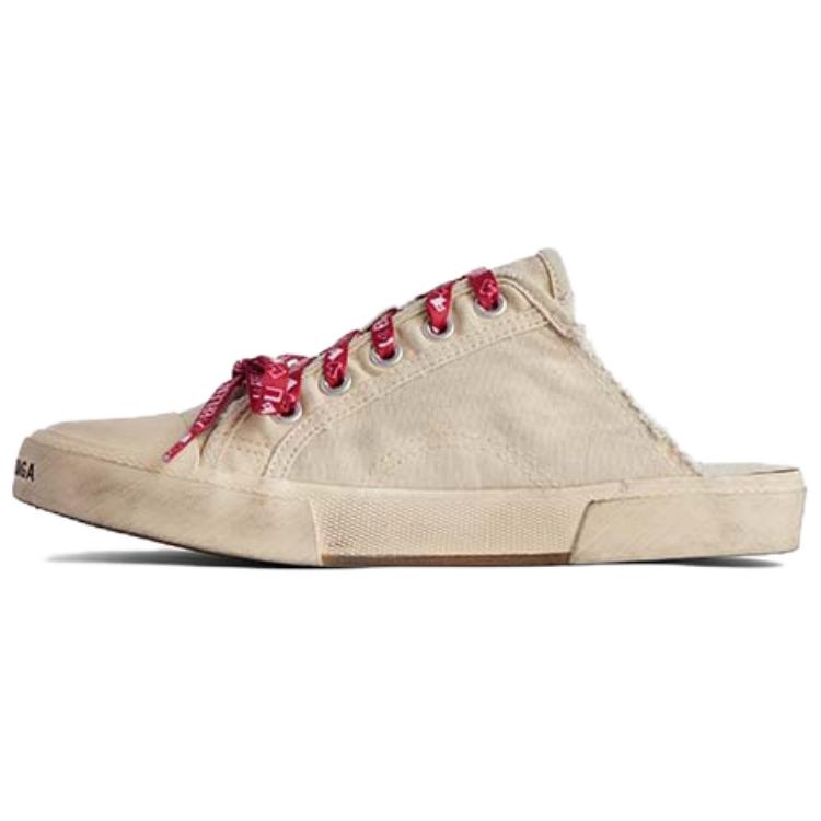 Order (W) 巴黎世家巴黎便鞋“白色破坏棉与白色橡胶” 693952W3PA59060