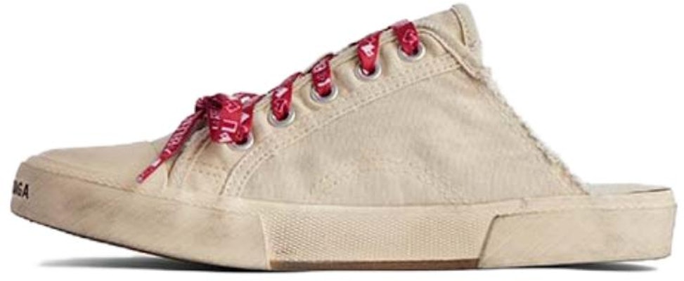 (W) 巴黎世家巴黎便鞋“白色破坏棉与白色橡胶” 693952W3PA59060 Order (W) 巴黎世家巴黎便鞋“白色破坏棉与白色橡胶” 693952W3PA59060