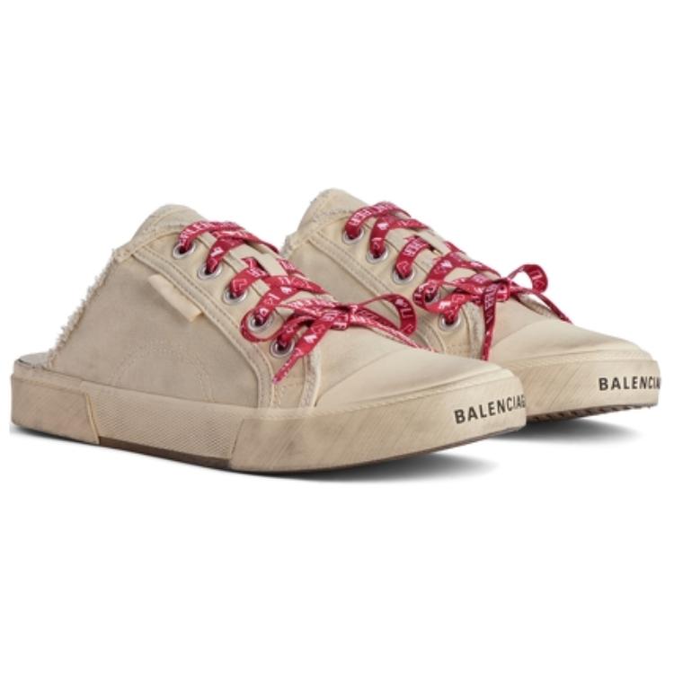 Lookbook (W) 巴黎世家巴黎便鞋“白色破坏棉与白色橡胶” 693952W3PA59060