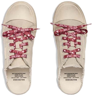 (W) 巴黎世家巴黎便鞋“白色破坏棉与白色橡胶” 693952W3PA59060 Details for (W) 巴黎世家巴黎便鞋“白色破坏棉与白色橡胶” 693952W3PA59060