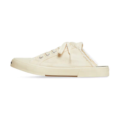 (W) Balenciaga Paris Sneaker Mule 'Destroyed - White'