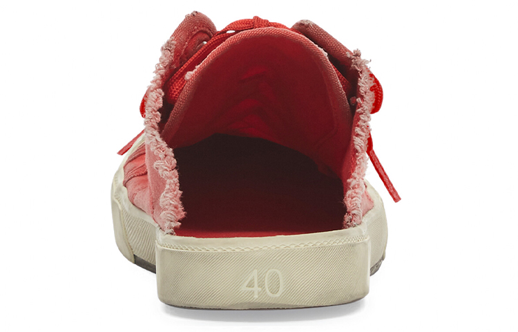 (W) Balenciaga Paris Sneaker Mule 'Destroyed - Red' 圖 5
