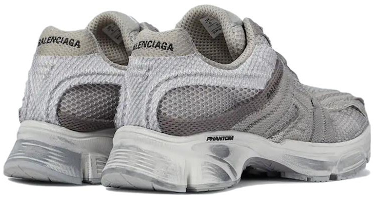 (W) Balenciaga Phantom Sneakers 'Triple Grey' Lelaki/Kasut Kelabu Tiga Lipat 679339W2E911715 Lookbook (W) Balenciaga Phantom Sneakers 'Triple Grey' Lelaki/Kasut Kelabu Tiga Lipat 679339W2E911715