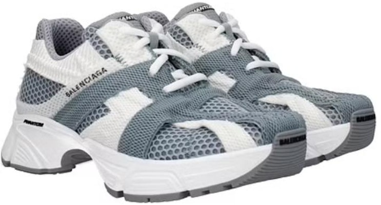 (W) Balenciaga Phantom Sneakers 'Putih Kelabu Mesh' 679339W2E931790 Lookbook (W) Balenciaga Phantom Sneakers 'Putih Kelabu Mesh' 679339W2E931790
