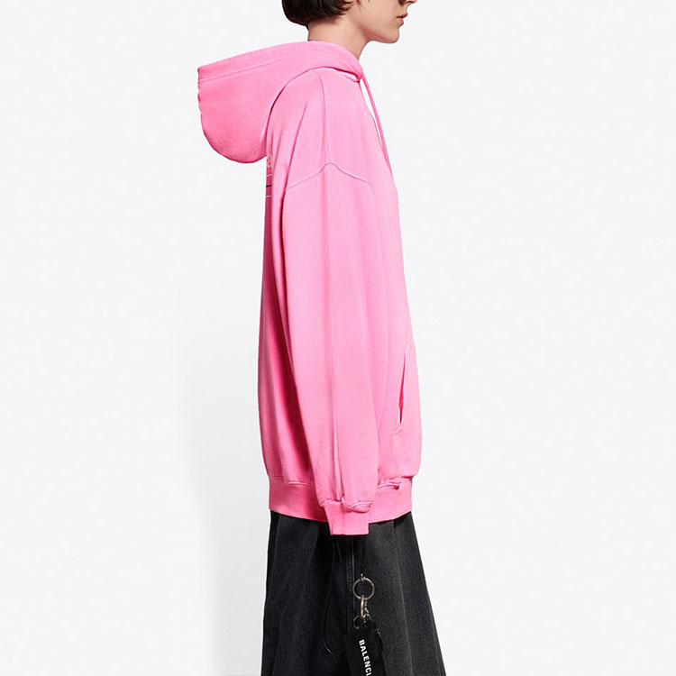 (Women) Balenciaga Pink Comfort Casual Hoodie 578135TJVD45713 圖 5