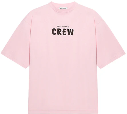 (W) Balenciaga 粉色字母印花短袖T恤 620941TIVG91900 Order (W) Balenciaga 粉色字母印花短袖T恤 620941TIVG91900